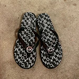 Michael Kors; Flip flops; Size 8